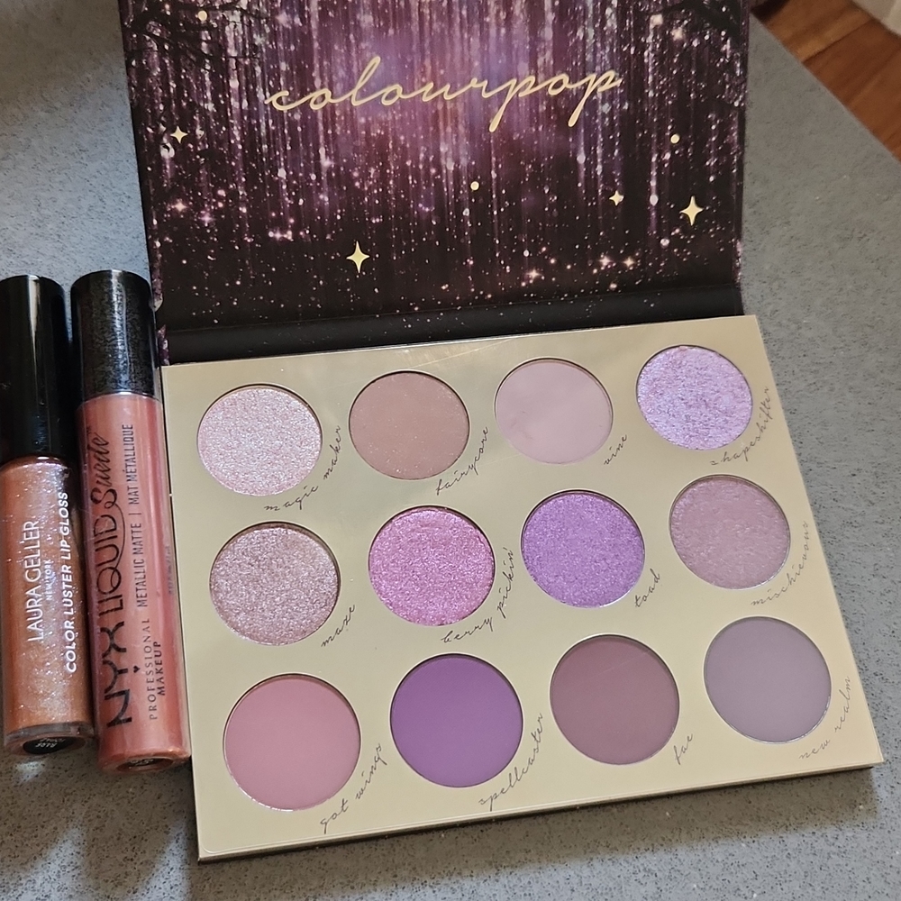Colourpop eyeshadow bundle